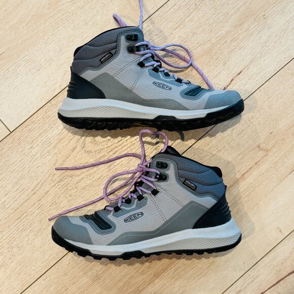 KEEN Women's Size 7 Tempo Flex Waterproof Hiking Boots, Lavender, Like New - Picture 7 of 10